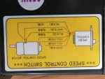 Controlador de velocidad  250W AC 220V, Motores de Inducción monofásicos - Imagen 2