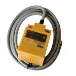 Sensor inductivo cuadrado rasante 2-hilos DC Sn:15mm, NO 10-30VDC, Cable PVC 2m