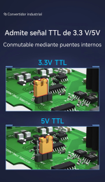Convertidor aislado USB a RS485/RS422/RS232/TTL - Imagen 7