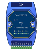 Convertidor serial USB a 4xRS485